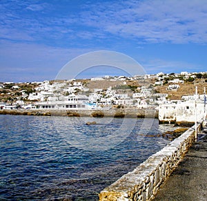 Mikonos, aÂ Greek island, part of theÂ Cyclades